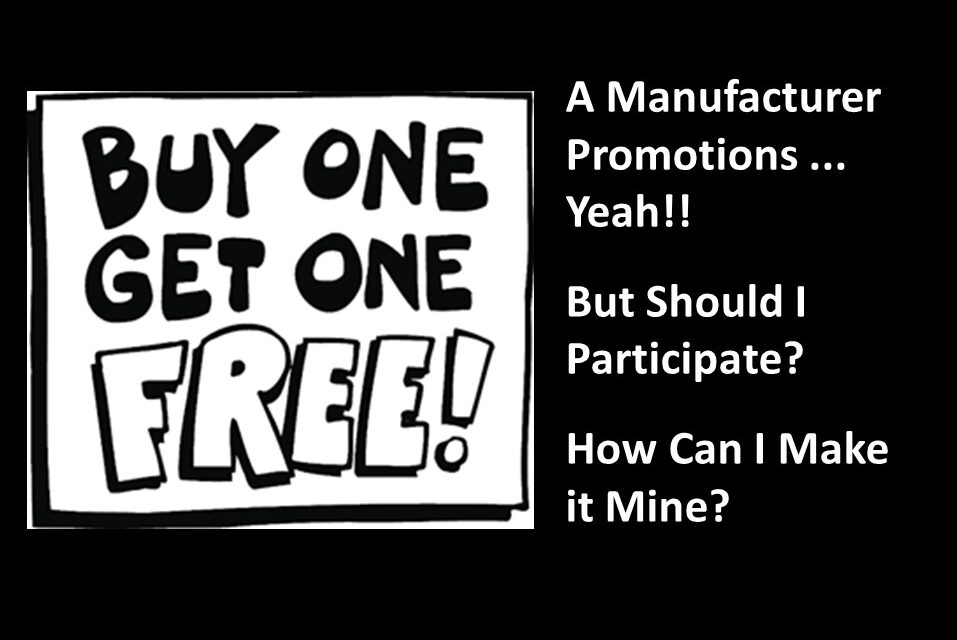 Manufacturer Promotions